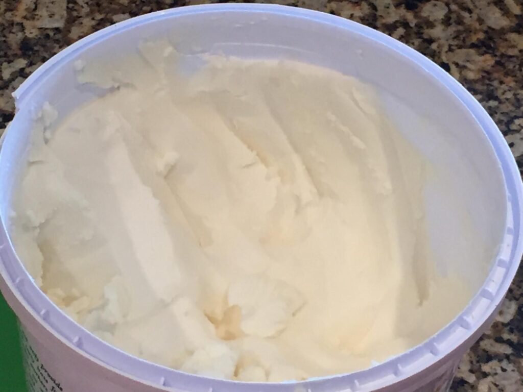 Palm Fruit Shortening-open tub