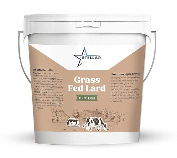 Stellar Grass-Fed Lard
