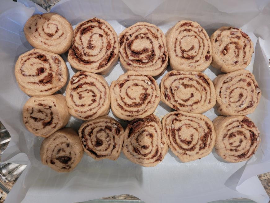 Cut Cinnamon Rolls