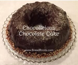 Whole Wheat Chocolicious Chocolate Cake