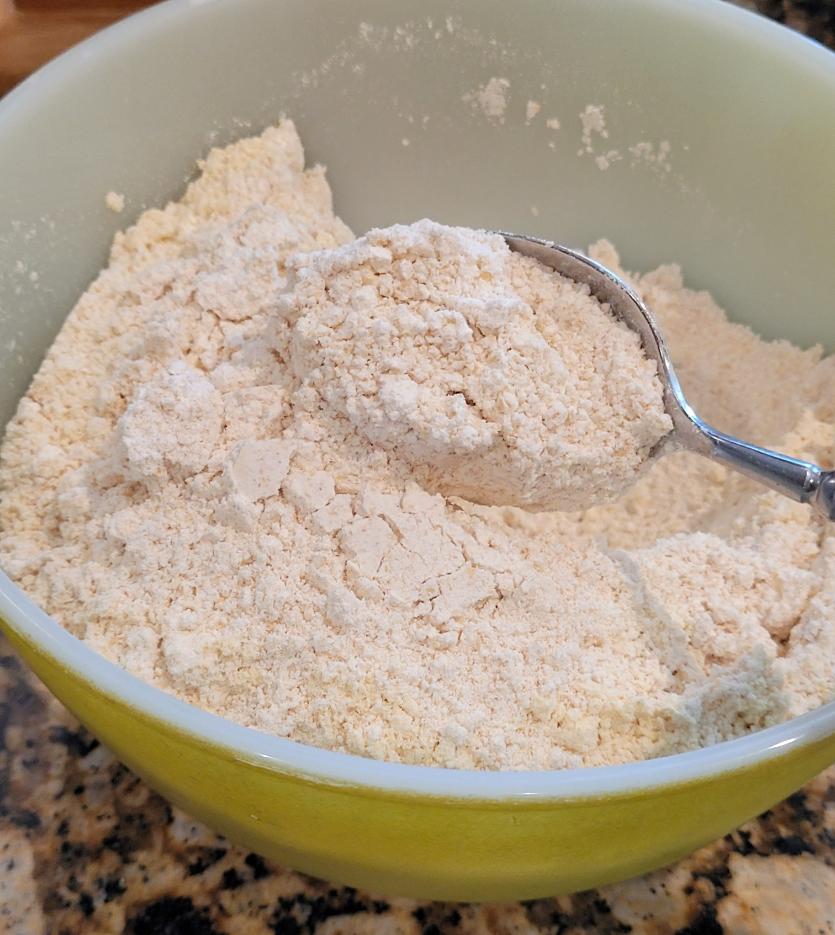 Stirring Milled Soft White Flour