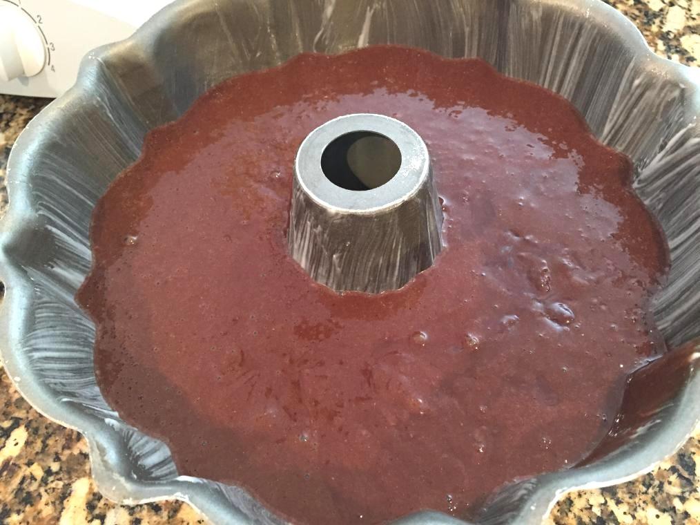 Air bubbles in batter