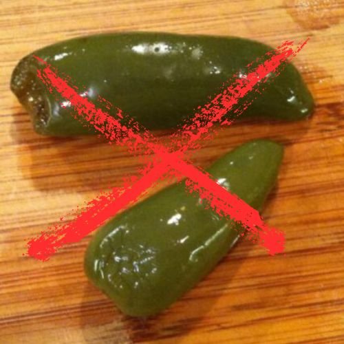 No Jalapenos