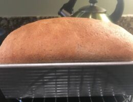 Baked Bread in Loaf Pan