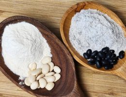 Lima Bean Flour & Black Bean Flour